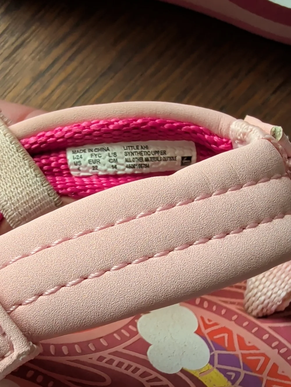 REEF Ahi Sandals US 6 Euro 22 Flip-Flops Pink